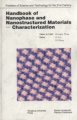 (image for) Handbook of Nanophase and Nanostructured Materials – Characterization