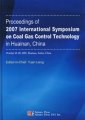(image for) Proceedings of 2007 International Symposium on Coal Gas Control Technology in Huainan,China