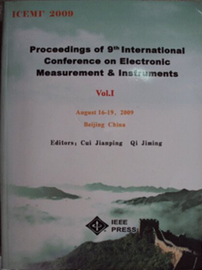(image for) proceedings of 9th lnternationl Conference cn Electronic Measurement & lnstruments - Click Image to Close