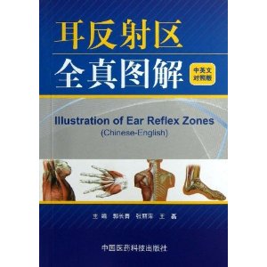 (image for) Illustration of Ear Reflex Zones(Chinese-English) - Click Image to Close