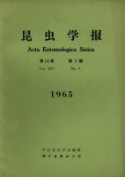(image for) Acta Entomologica Sinica(Vol.14,No.1-6)