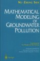 (image for) Mathematical Modeling of Groundwater Pollution
