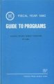 (image for) Guide to Programs-Fiscal Year 1990