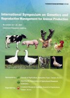 (image for) International Symposium on Genetics and Reproductive Management for Animal Production