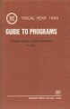 (image for) Guide to Programs- Fiscal Year 1988