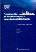 (image for) Proceedings of the 8th International Congress on Industrial and Applied Mathematics