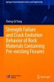(image for) Strength Failure and Crack Evolution Behavior of Rock Materials Containing Pre-existing Fissures