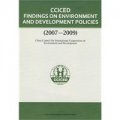 (image for) CCICED Findings on Environment and Development Policies(2007-2009))