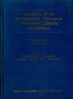 (image for) Proceedings of the International Conference on Synchrotron Radiation Applications (May, 1989, Heifei, China)